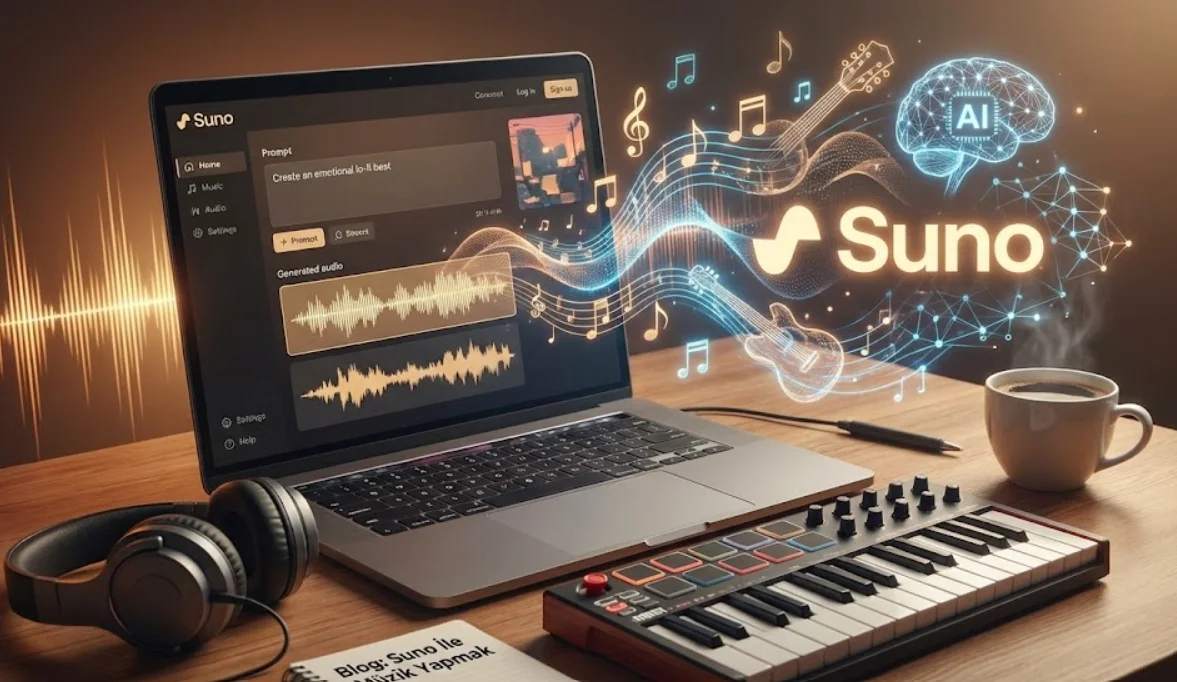 Suno ile Müzik Nasıl Yapılır? (Yapay Zeka)